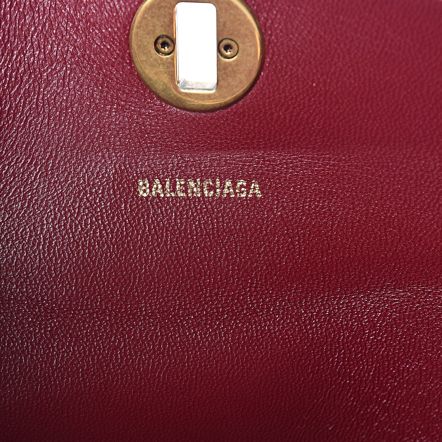 Shiny Grained Goatskin S Flap Bag Black