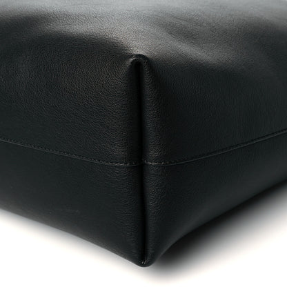 Saint Laurent Calfskin Large Shopping Tote Black 11 of 12