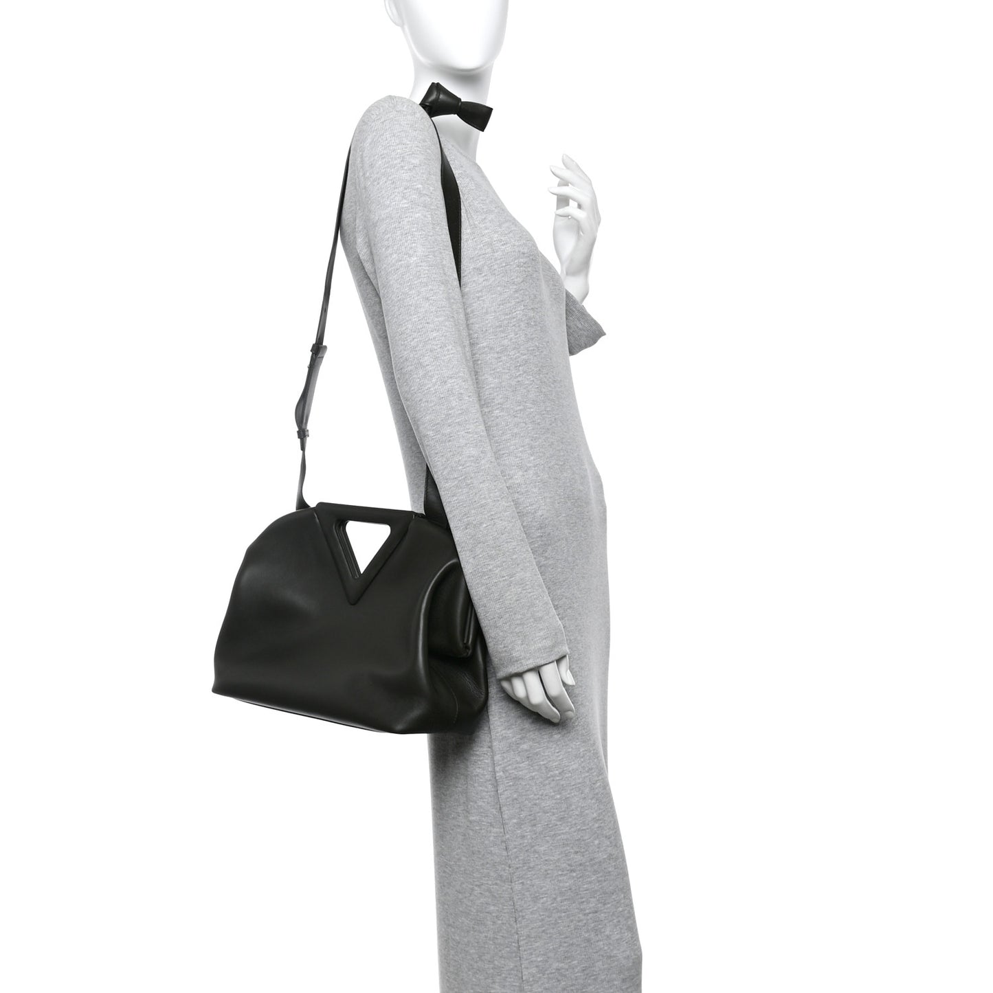Calfskin Large The Point Triangle Bag Camping