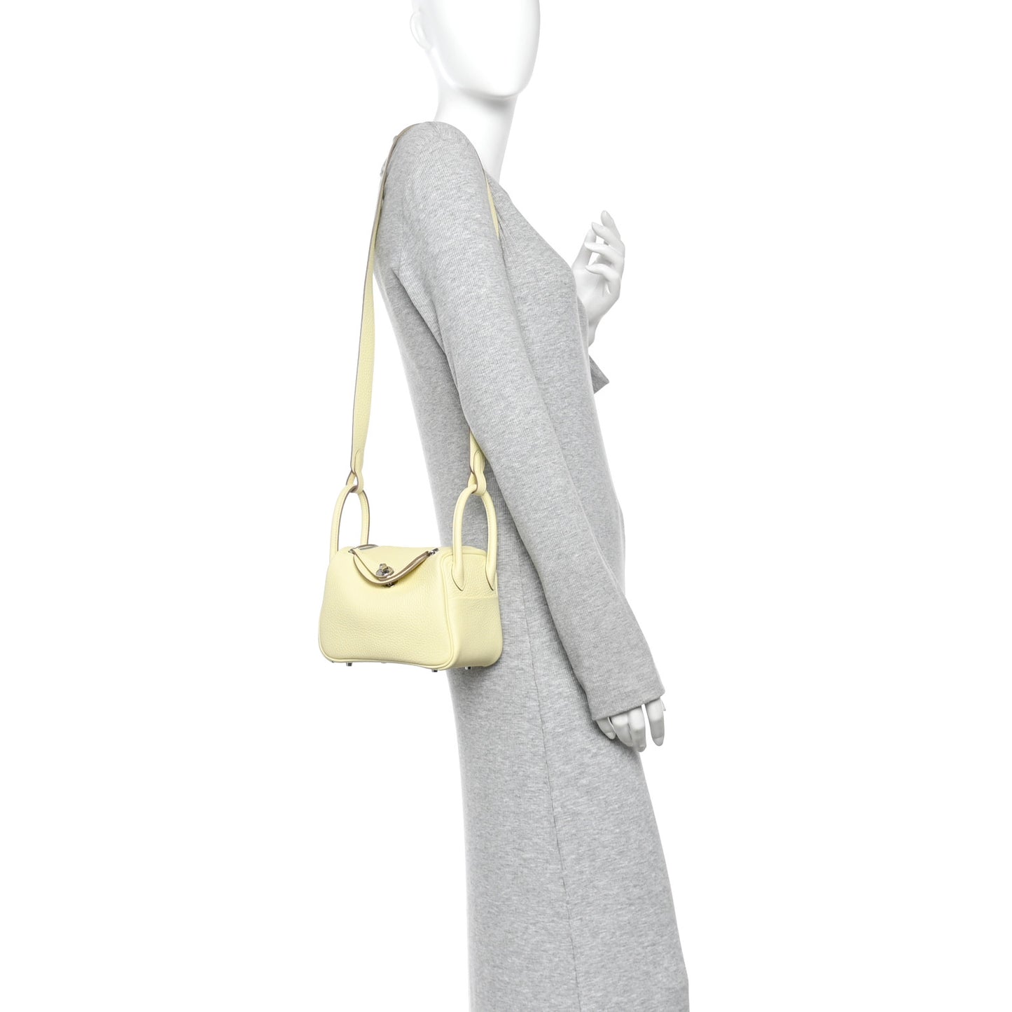 Taurillon Clemence Mini Lindy 20 Jaune Milton