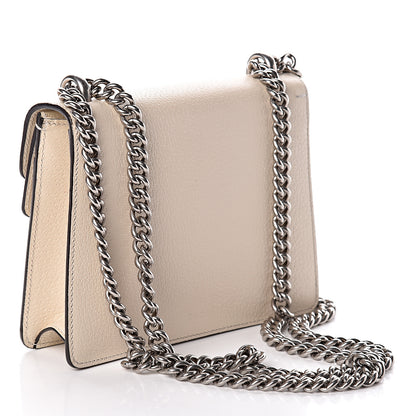 Gucci Textured Calfskin Crystal Mini Dionysus Shoulder Bag Mystic White 3 of 10