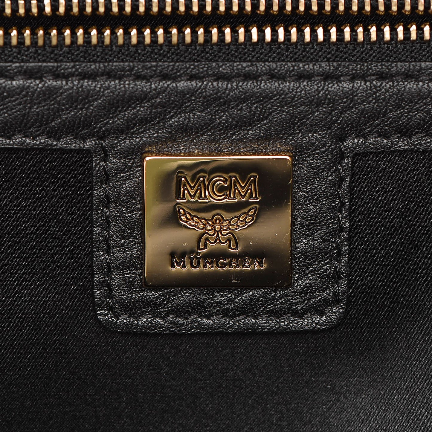 Grainy Lambskin Crystal Studded Medium Stark Backpack Black