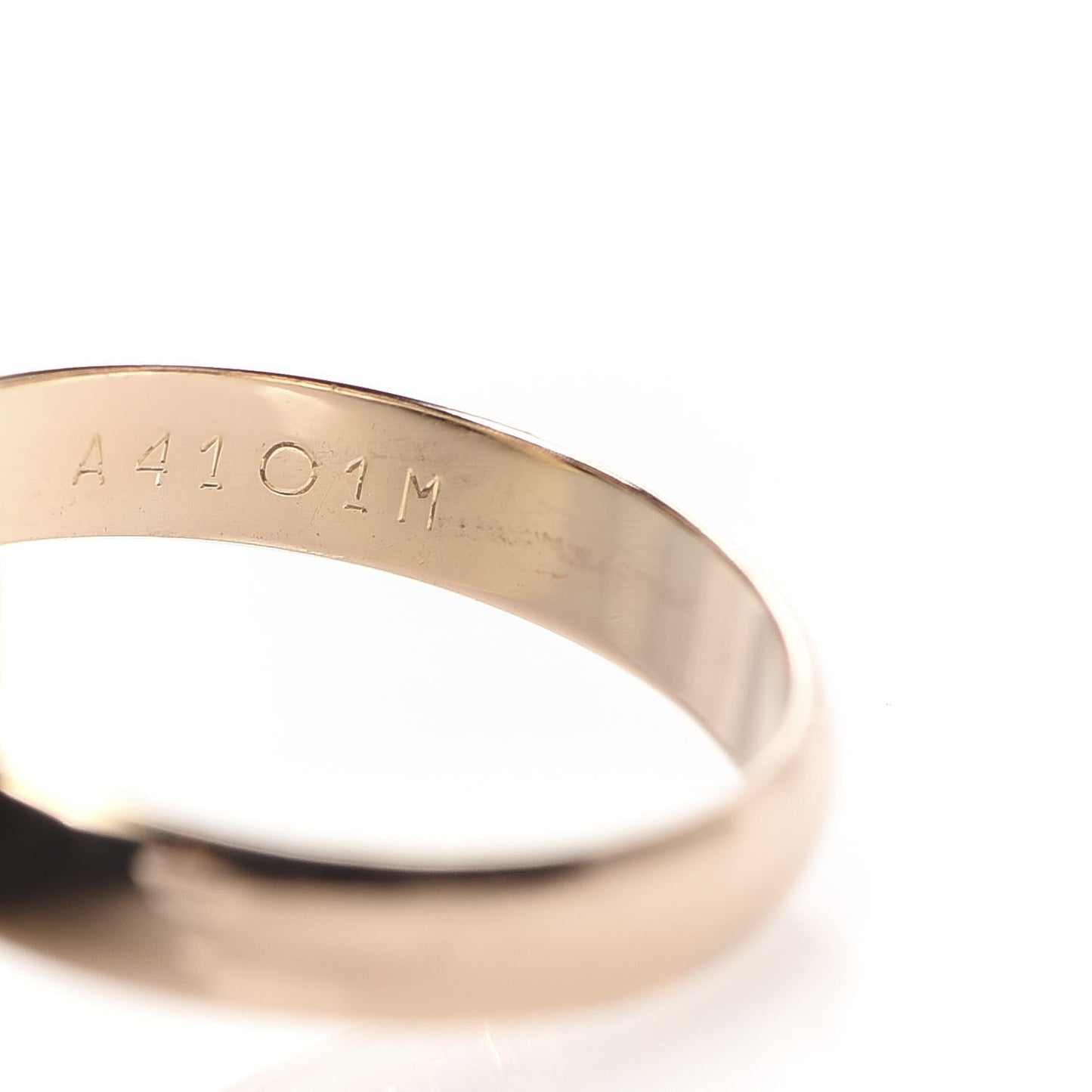 18K Pink Yellow White Gold Classic Les Must De Trinity Ring 48 4.5