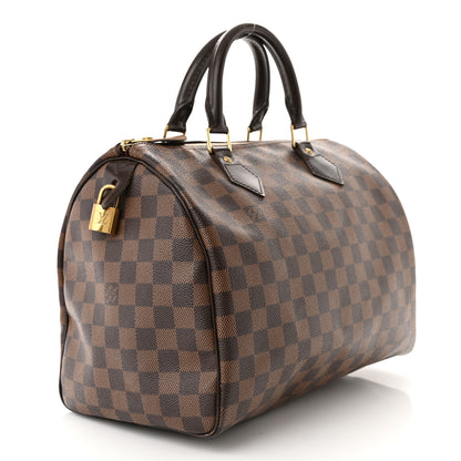Louis Vuitton Damier Ebene Speedy 30 3 of 13