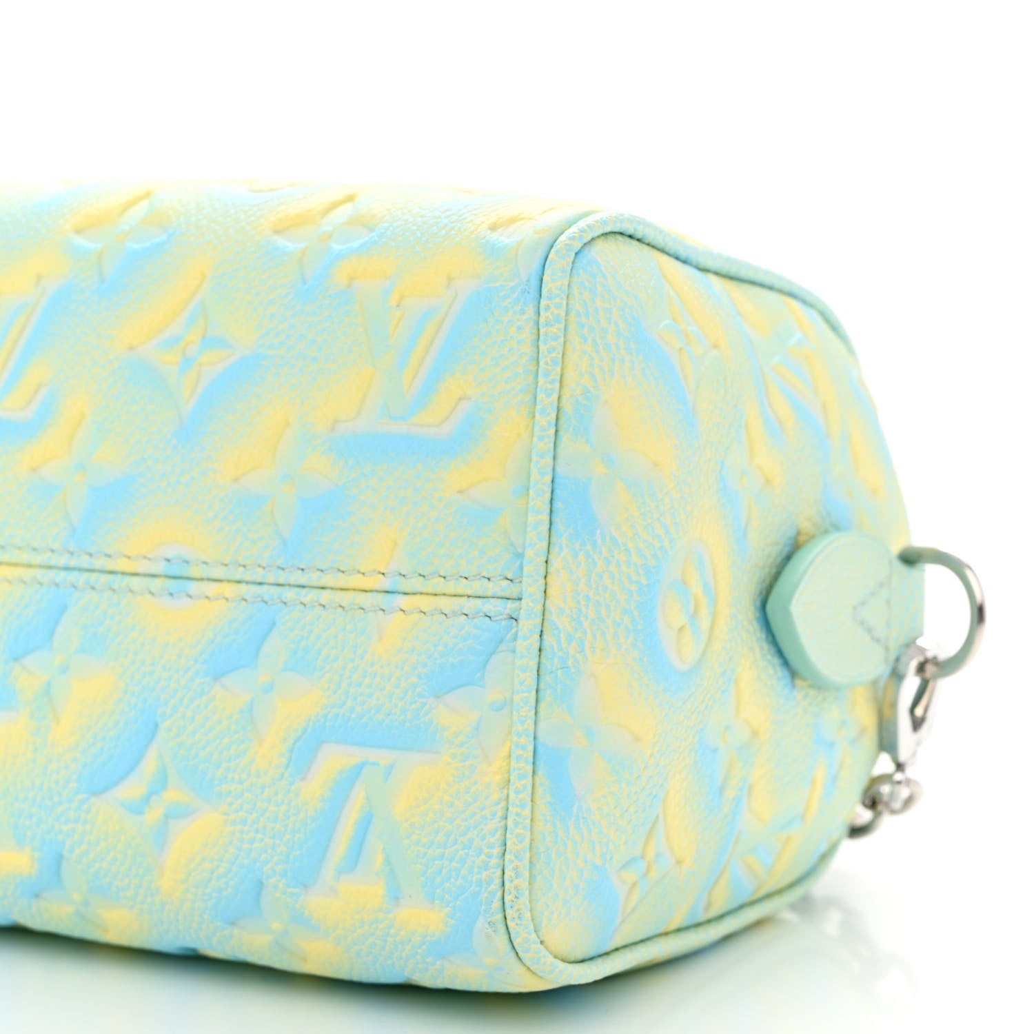 Louis Vuitton Empreinte Monogram Summer Stardust Speedy 20 Water Green 9 of 9