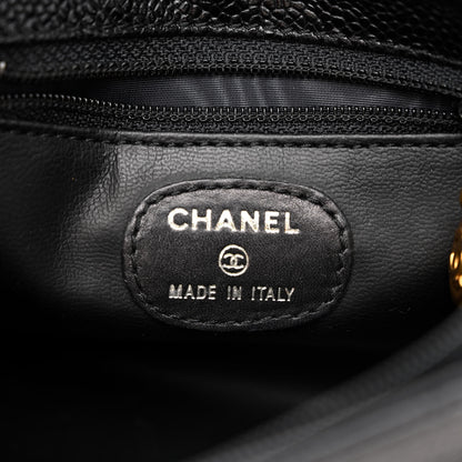 Chanel Caviar CC Shoulder Bag Black 5 of 10