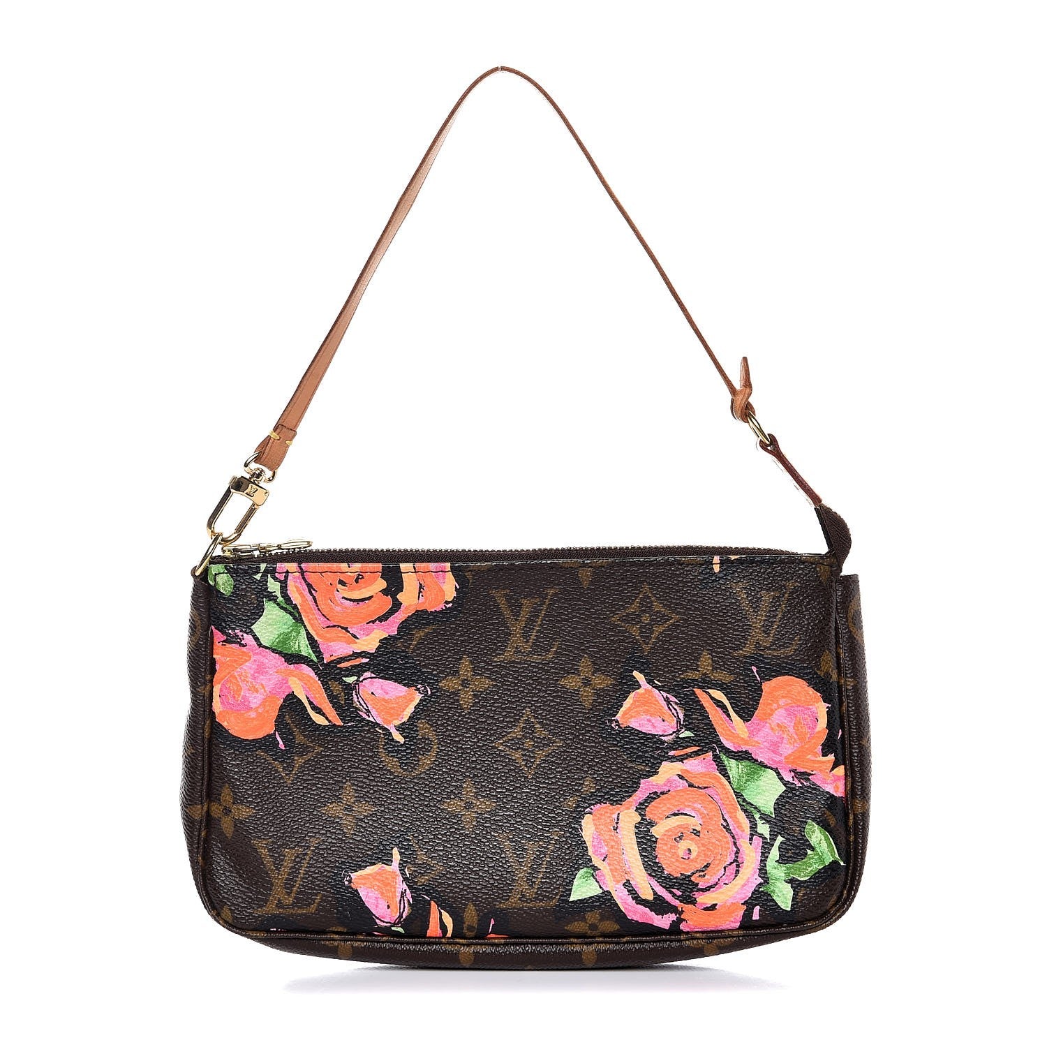 Louis Vuitton Monogram Roses Pochette Accessories 1 of 8