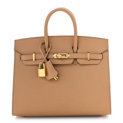 Hermes Epsom Birkin Sellier 25 Biscuit 1 of 11