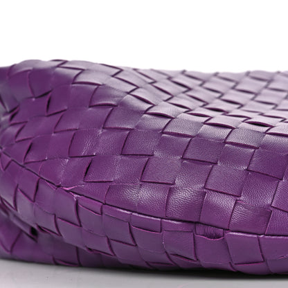 Bottega Veneta Nappa Intrecciato Teen Jodie Hobo Eggplant 6 of 7