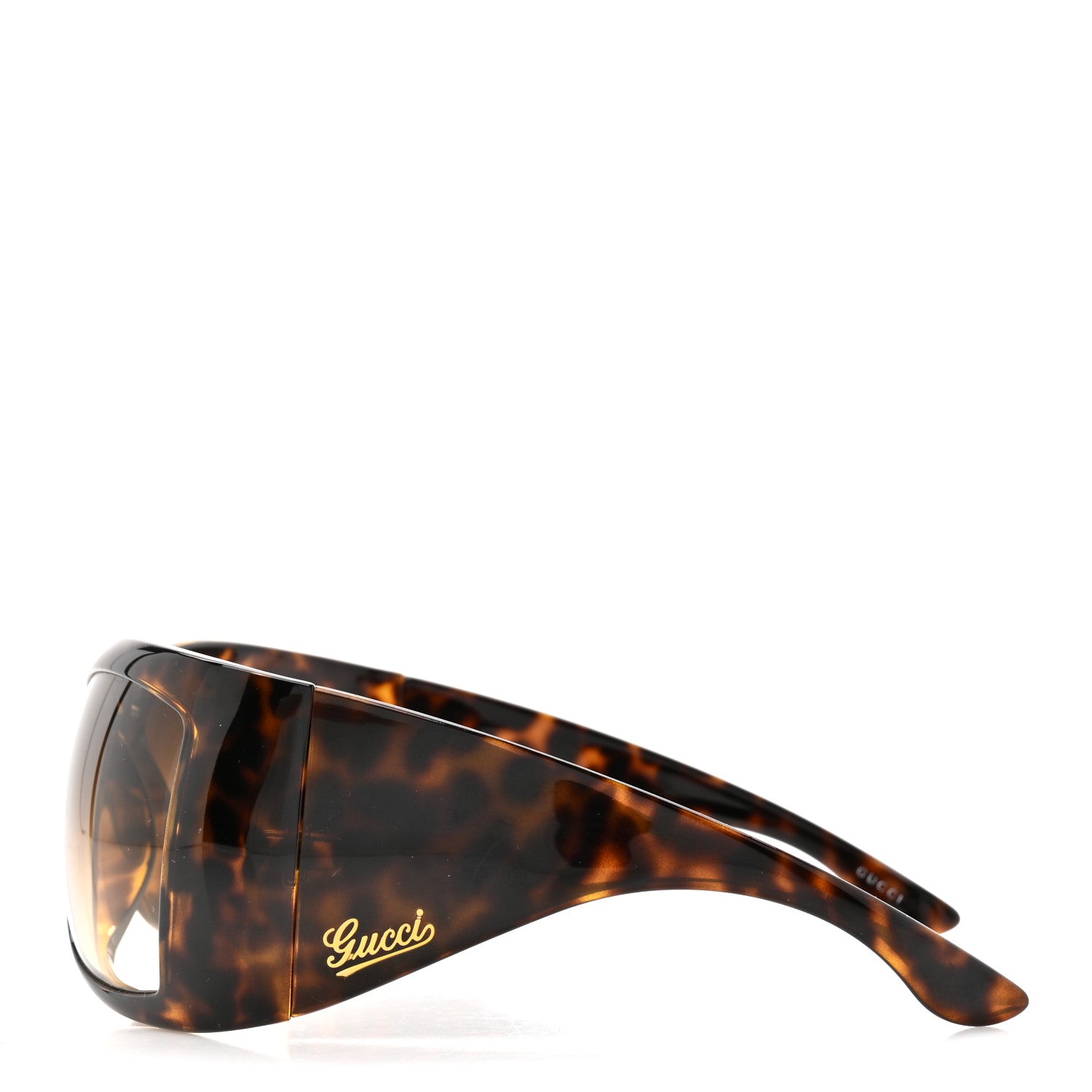 Gucci Acetate Shield Sunglasses GG2961S Tortoise 3 of 7