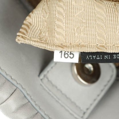 Prada Nappa Gaufre Tote Nube 8 of 8
