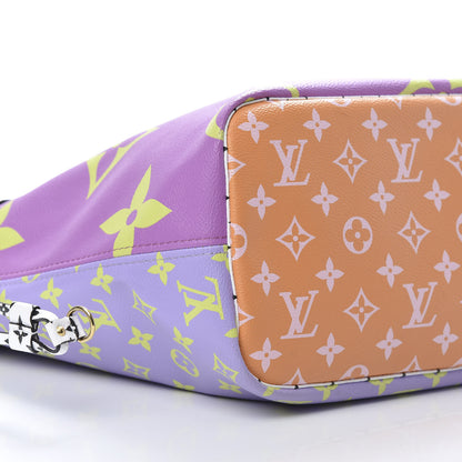 Louis Vuitton Monogram Giant Neverfull MM Pink Lilac 9 of 11