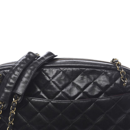 Chanel Lambskin Quilted Medium Camera Case Black 11 of 11
