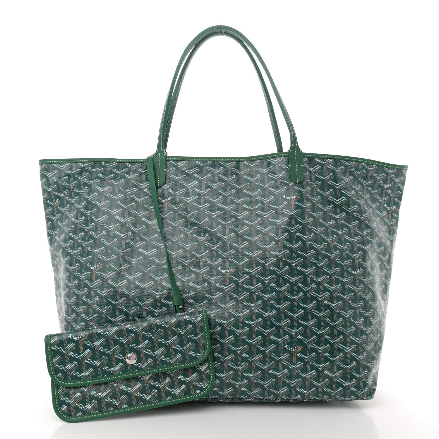 Goyard Goyardine Saint Louis GM Green 2 of 11