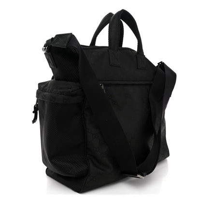 Gucci Nylon Large Nexus Tote Black 3 of 12