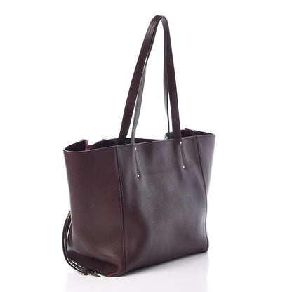 Chloe Smooth Calfskin Medium Milo Shopping Tote Intense Violine 3 of 11