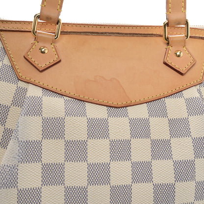 Louis Vuitton Damier Azur Siracusa GM 12 of 15