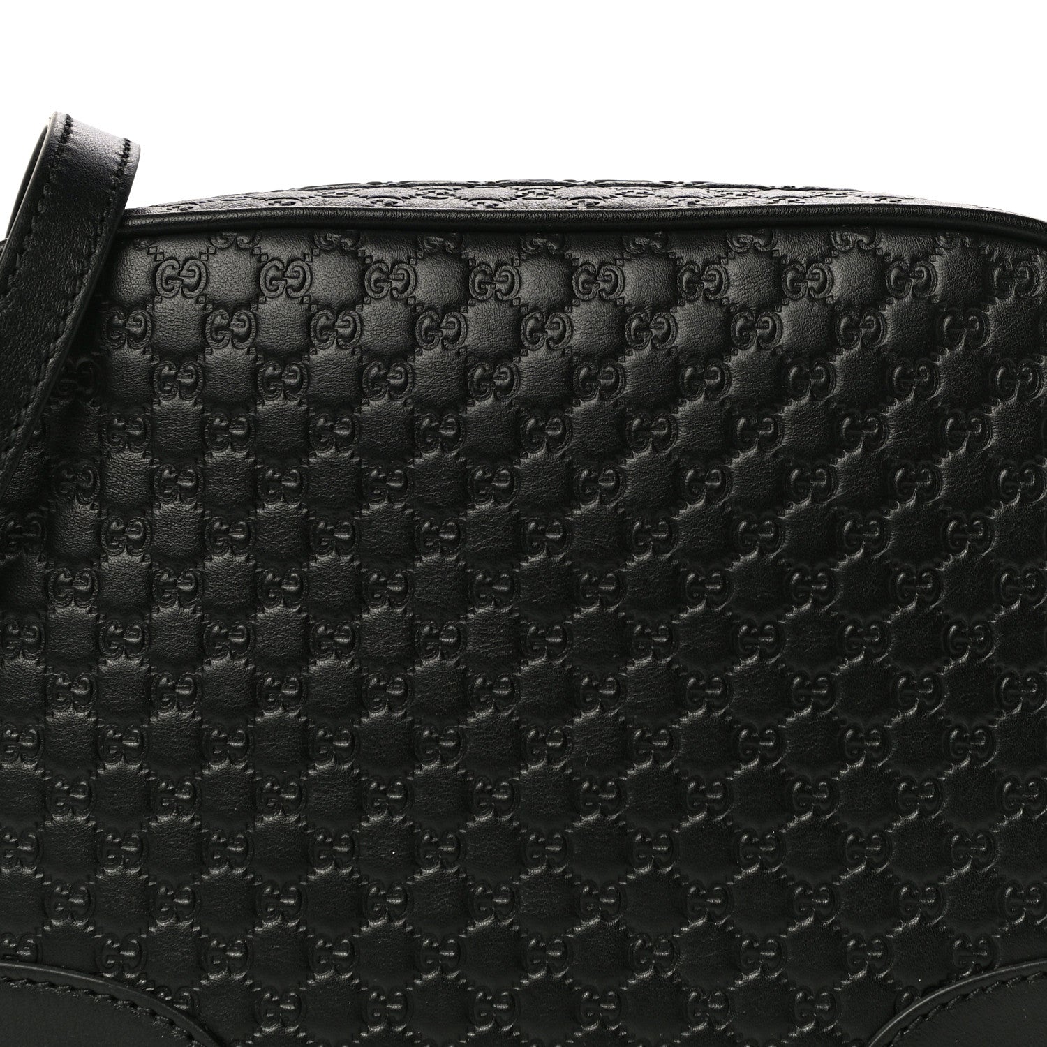Gucci Microguccissima Mini Bree Messenger Bag Black 9 of 11