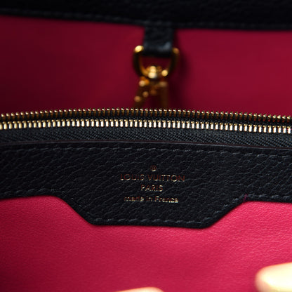 Louis Vuitton Taurillon Capucines PM Black 11 of 13