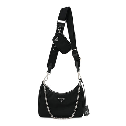 Prada Nylon Re-Edition 2005 Shoulder Bag Black 1 of 8