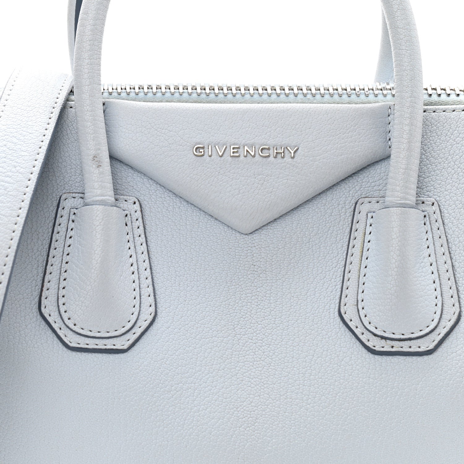 Givenchy Sugar Goatskin Small Antigona Pale Blue 8 of 22