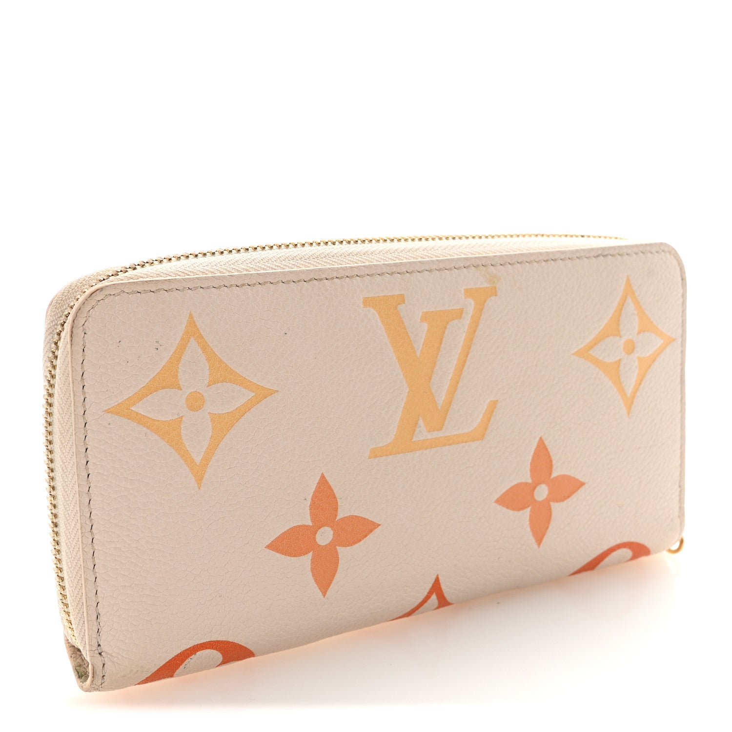 Louis Vuitton Empreinte Monogram Giant Zippy Wallet Degrade Natural 3 of 7