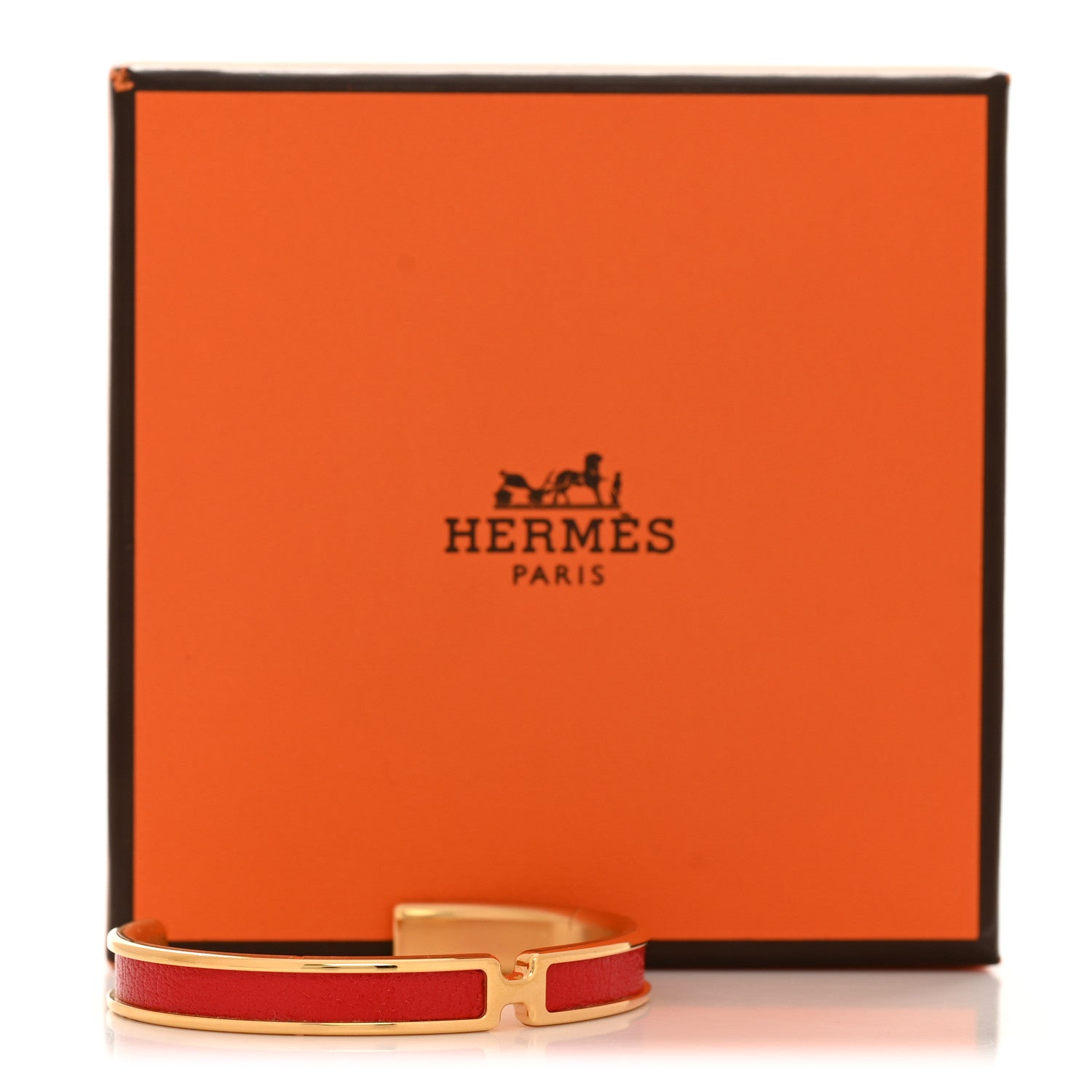 Hermes Chevre Chamkila Olympe Bracelet T2 Rouge De Coeur 5 of 5