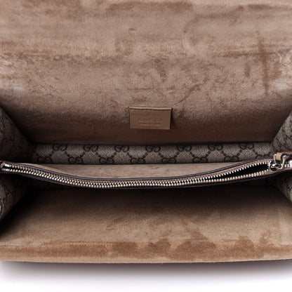 Gucci GG Supreme Monogram Small Dionysus Shoulder Bag Taupe 8 of 21