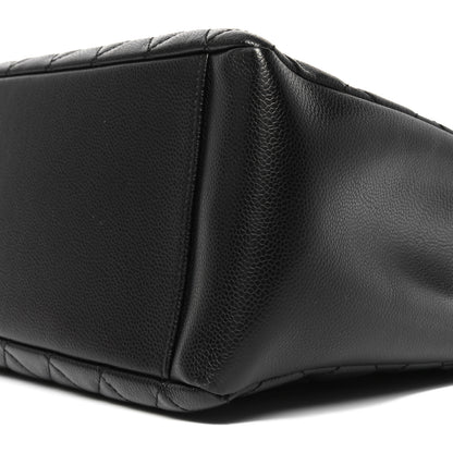 Chanel Caviar Quilted Grand Shopping Tote GST Black 10 of 10