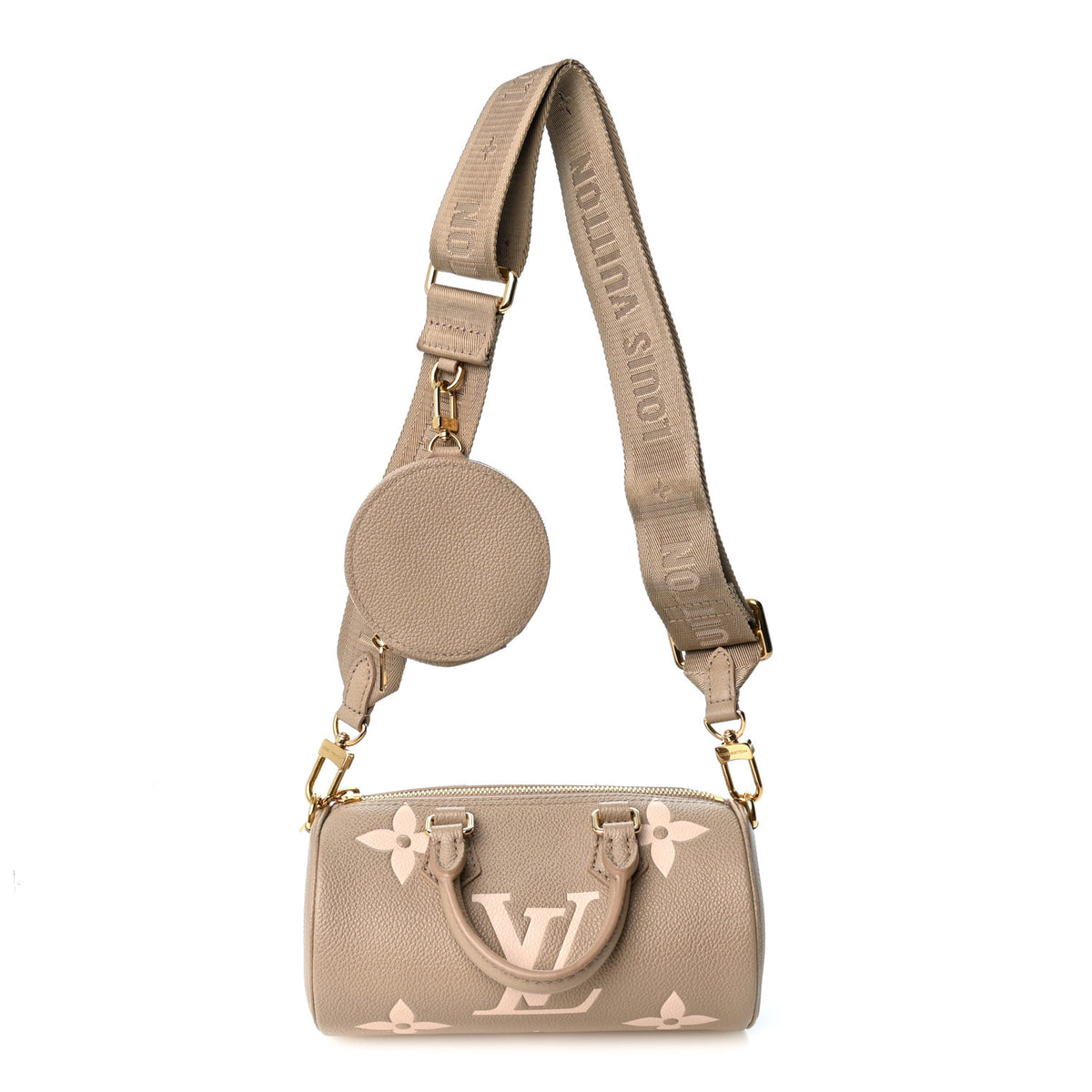 Louis Vuitton Empreinte Monogram Giant Papillon BB Tourterelle Cream 1 of 9
