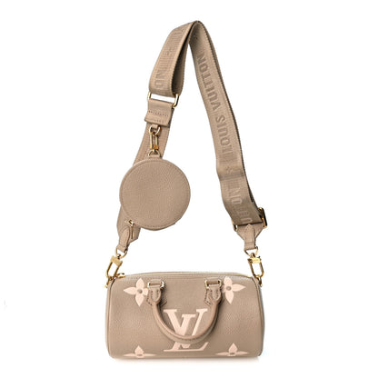 Louis Vuitton Empreinte Monogram Giant Papillon BB Tourterelle Cream 1 of 9