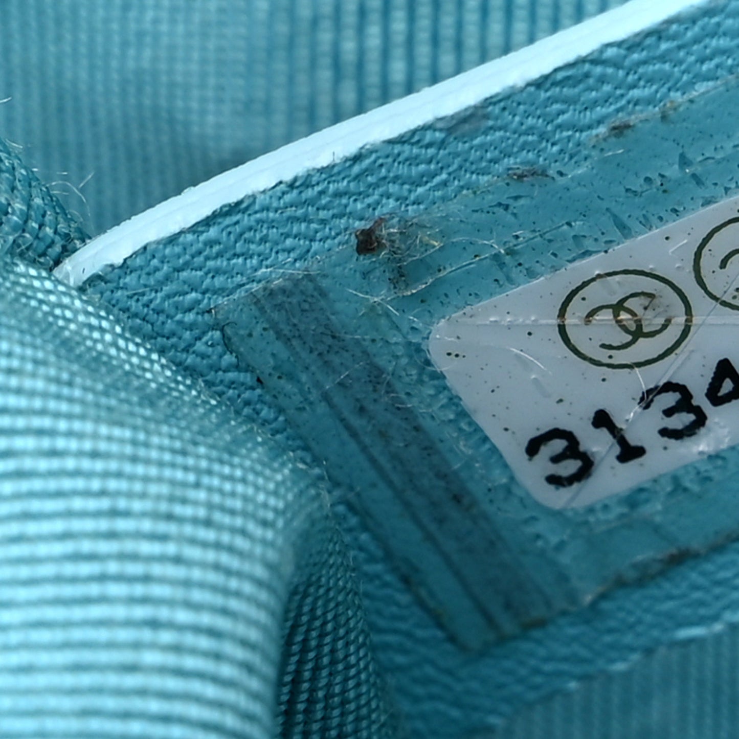 Denim Quilted Medium Chanel 19 Flap Neon Blue