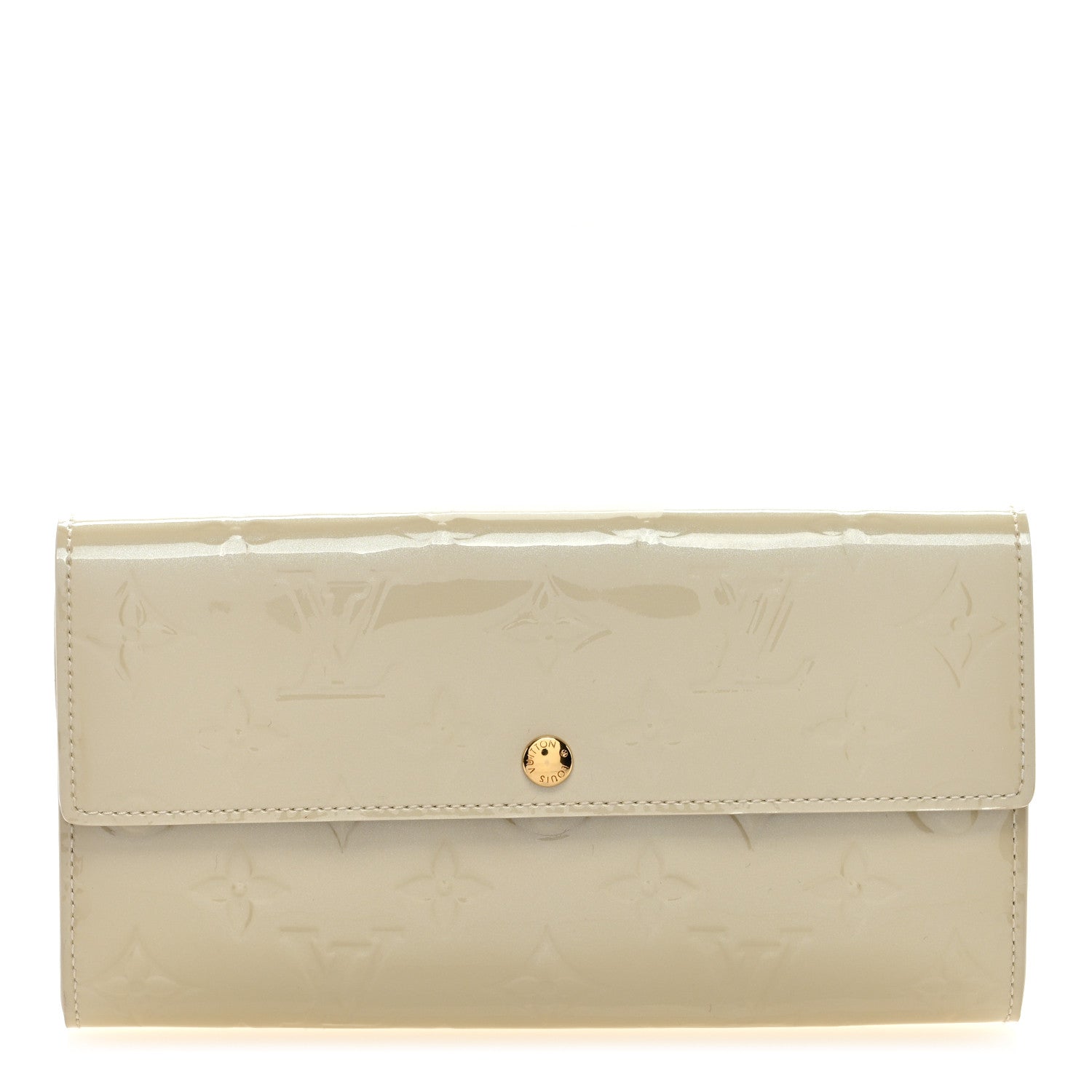 Louis Vuitton Vernis Sarah Wallet Blanc Corail 1 of 6