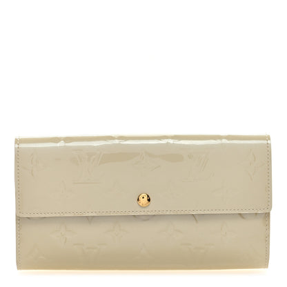 Louis Vuitton Vernis Sarah Wallet Blanc Corail 1 of 6