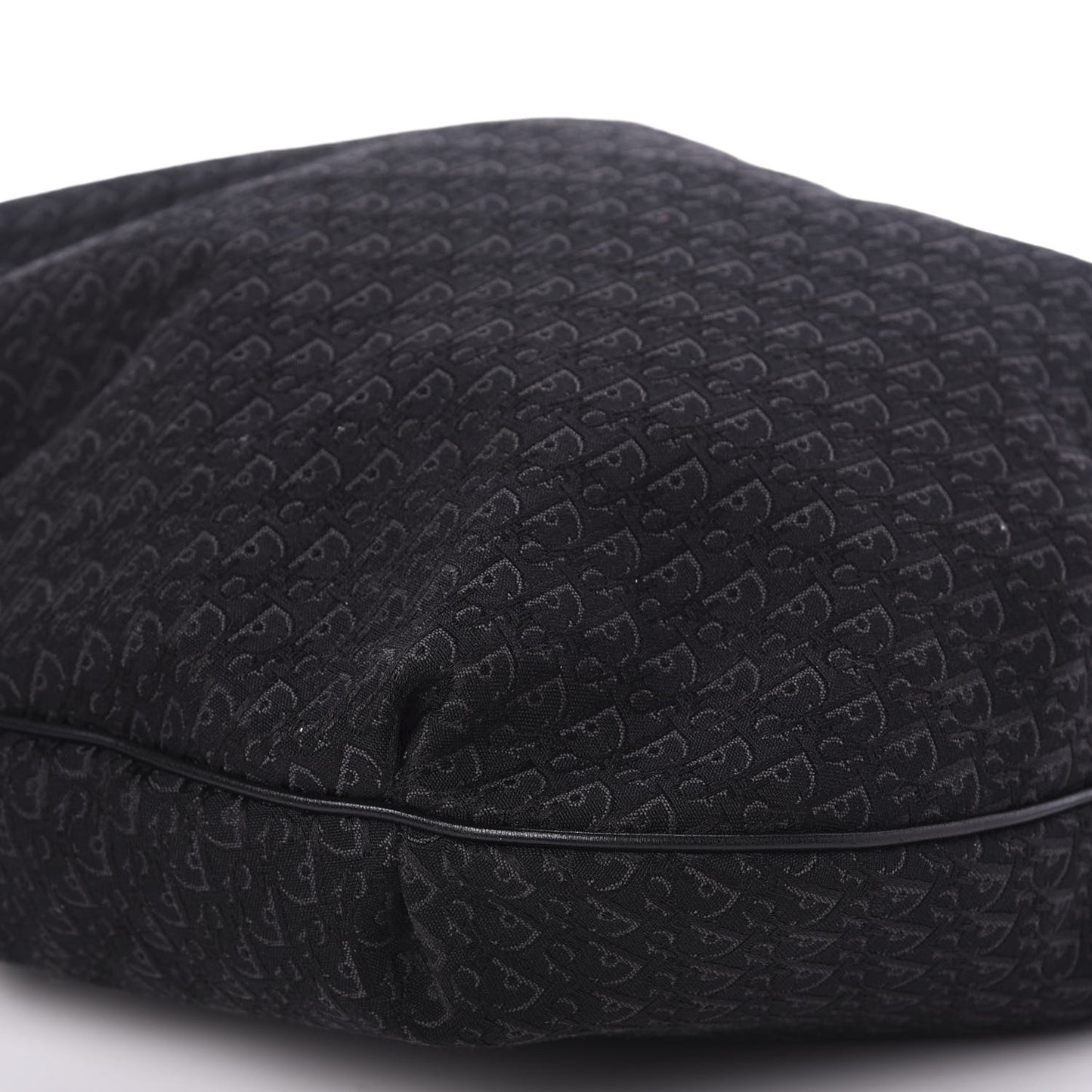 Monogram Buckle Hobo Black