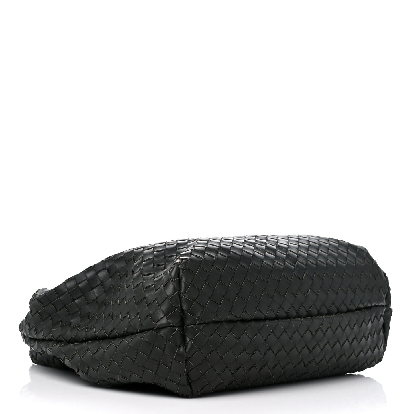 Nappa Intrecciato Maxi Jodie Kaki