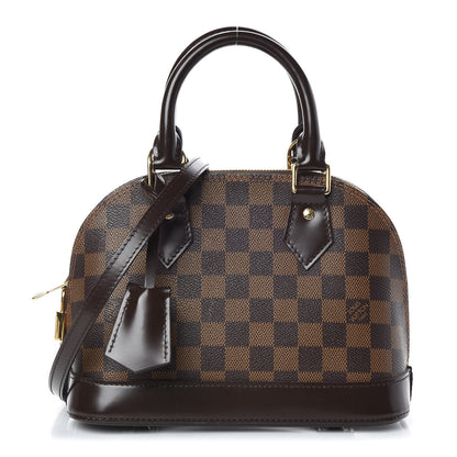 Louis Vuitton Damier Ebene Alma BB 1 of 9