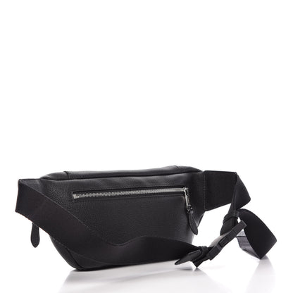 Burberry Grainy Calfskin Logo Graphic Sonny Bum Bag Black 3 of 9