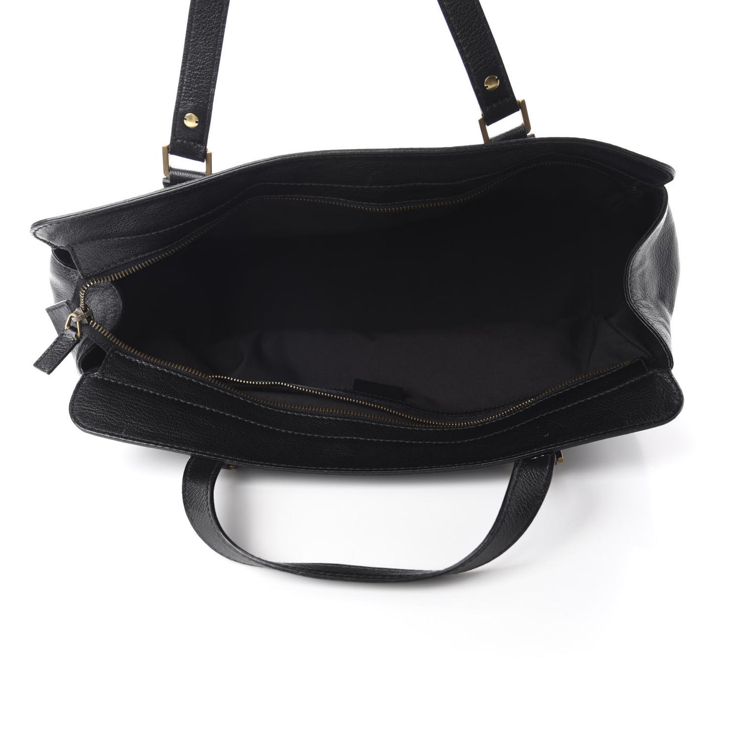 Calfskin Blondie Satchel Black