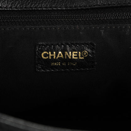 Chanel Calfskin Cerf Executive Shopper Tote Black 6 of 18