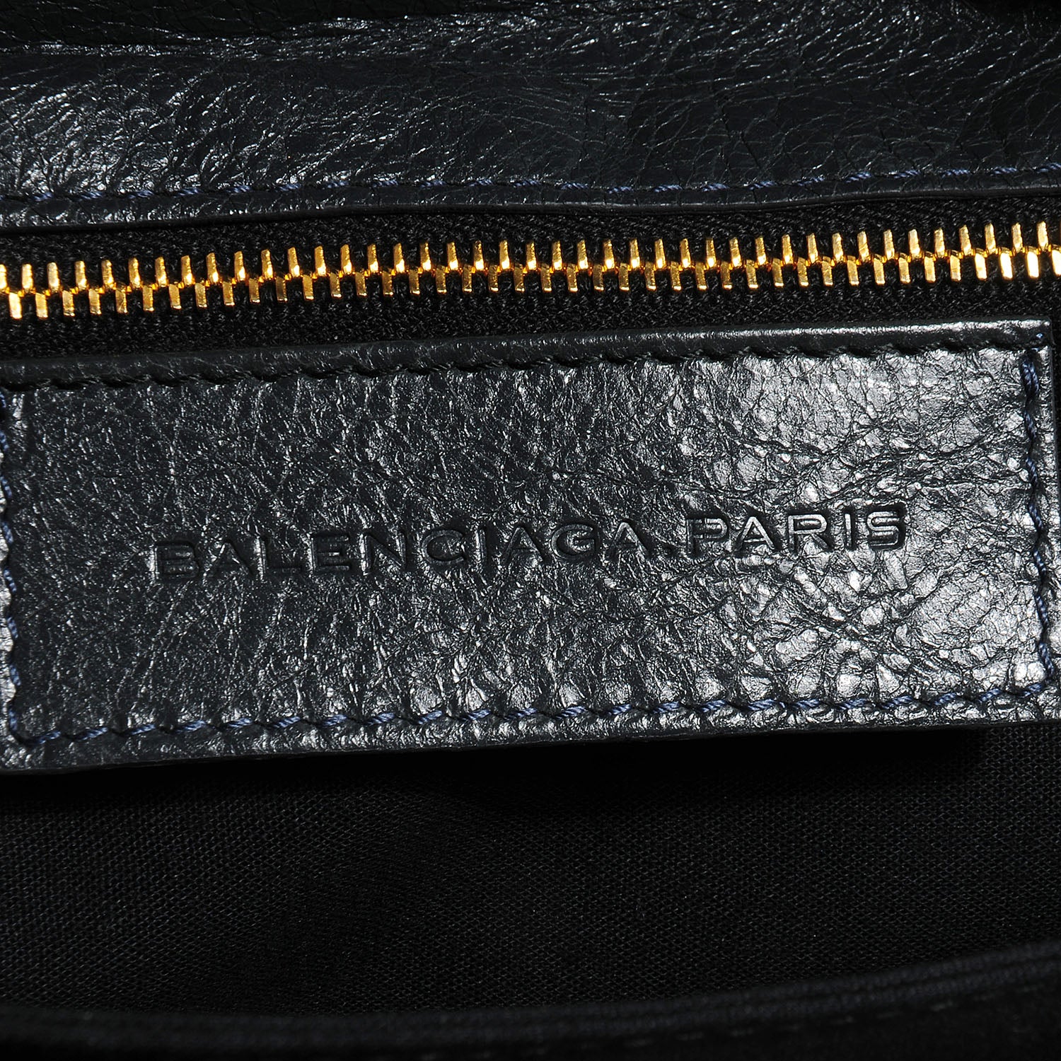 Balenciaga Agneau Giant 12 Gold Hardware Envelope Clutch Anthracite 12 of 13