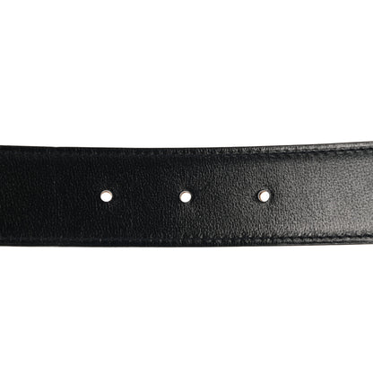 Hermes Togo Swift H Belt 85 Gold Black 5 of 5