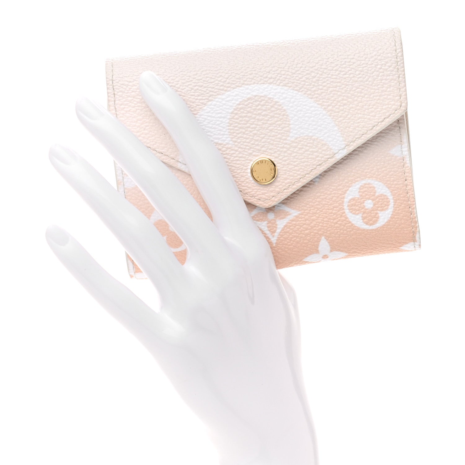 Louis Vuitton Monogram Giant By The Pool Victorine Wallet Brume 2 of 6