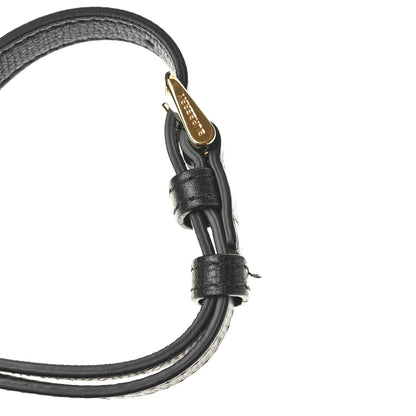 Burberry Derby Calfskin House Check Baby Macken Crossbody Bag Black 10 of 10