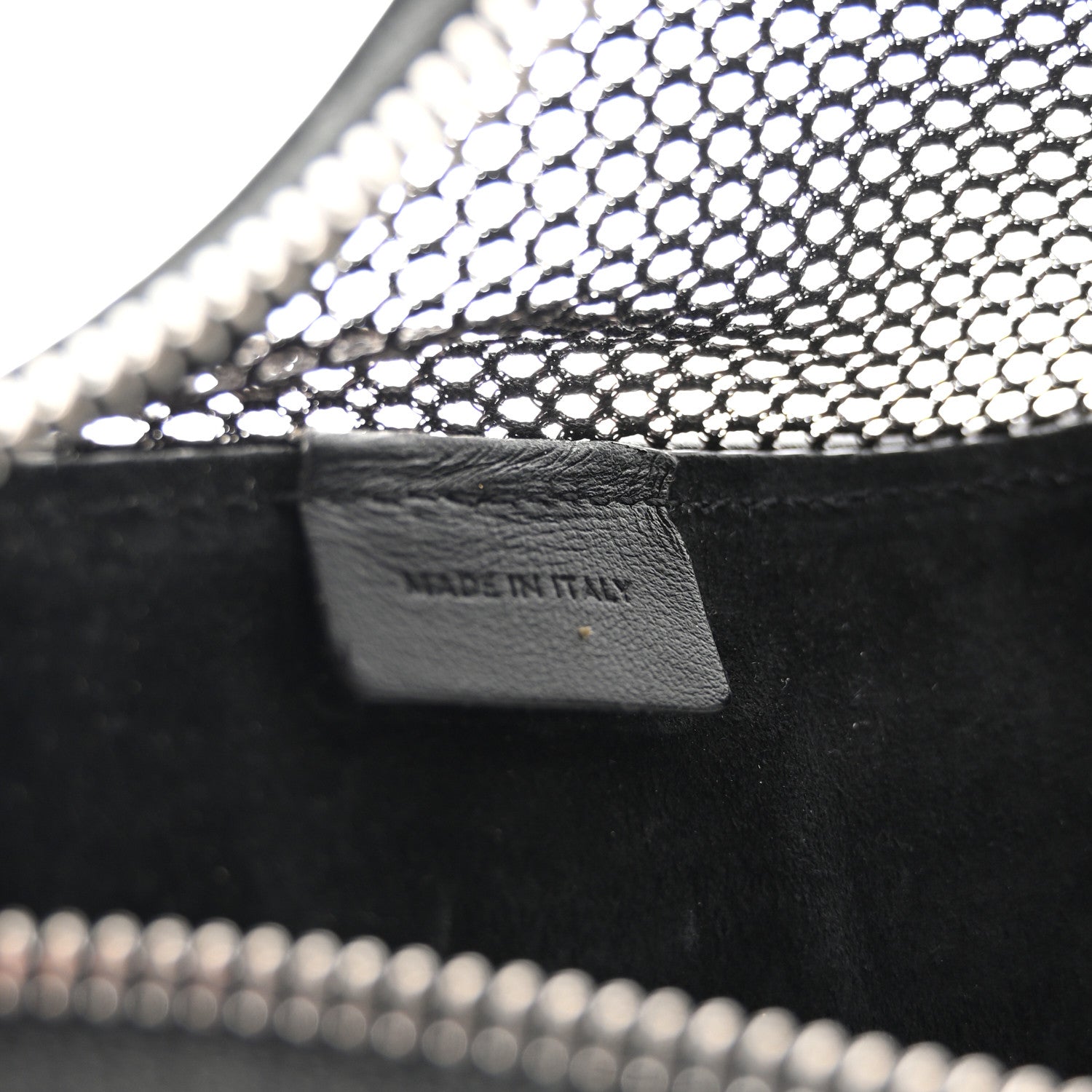 Celine Mesh Ava Trekking Shoulder Bag Black 6 of 10