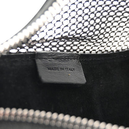 Celine Mesh Ava Trekking Shoulder Bag Black 6 of 10