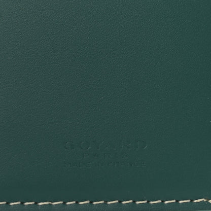 Goyard Goyardine Saint Pierre Card Holder Green 6 of 6