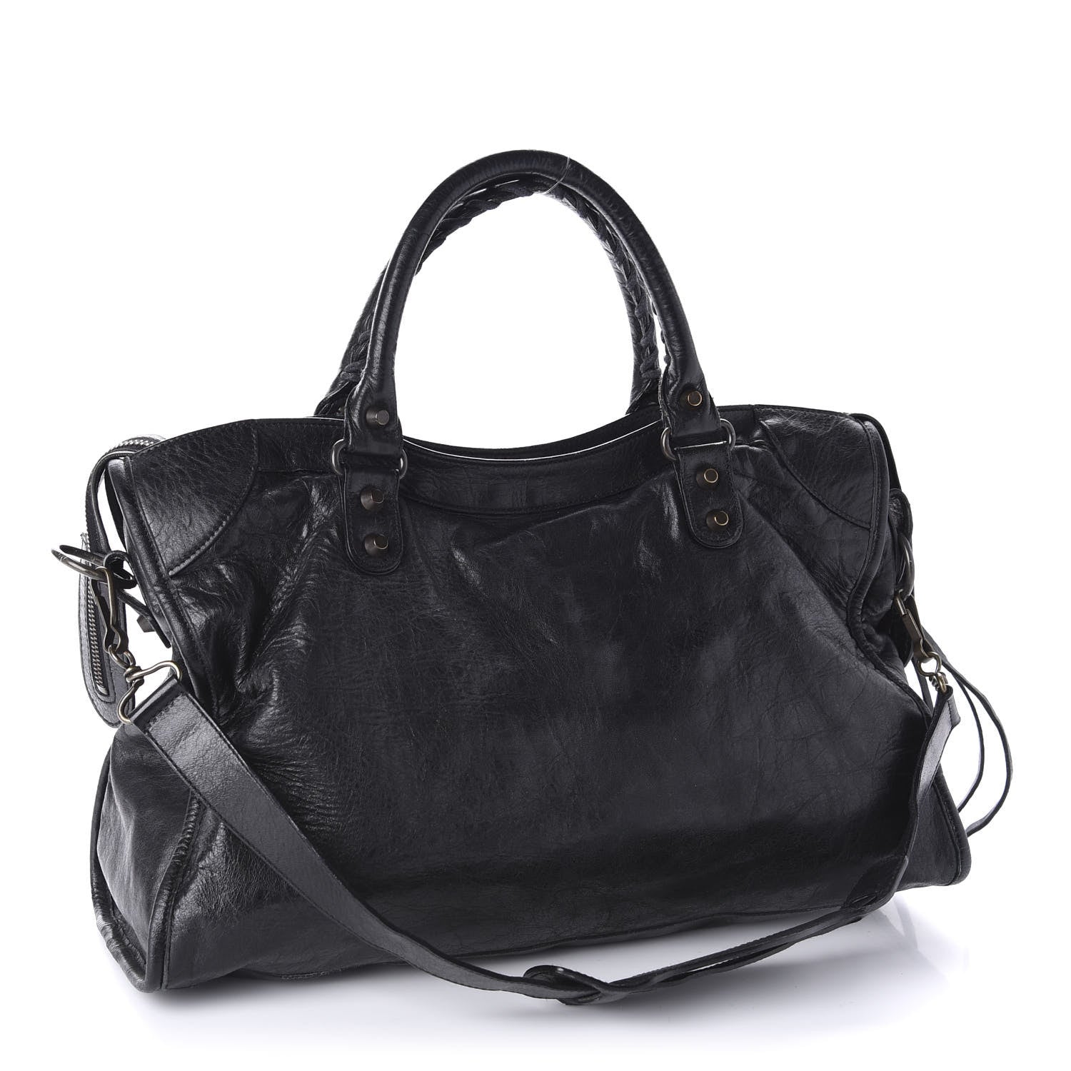 Balenciaga Agneau Classic Hardware City Black 3 of 9