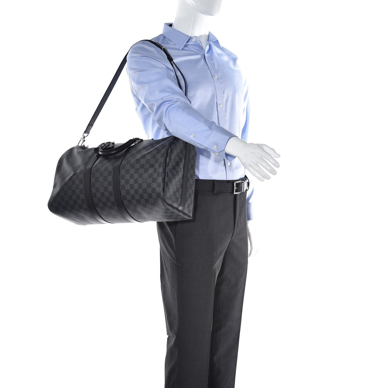 Louis Vuitton Damier Graphite Keepall Bandouliere 45 2 of 8