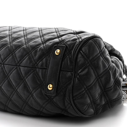 Marc Jacobs Calfskin Quilted Stam Black 10 of 19